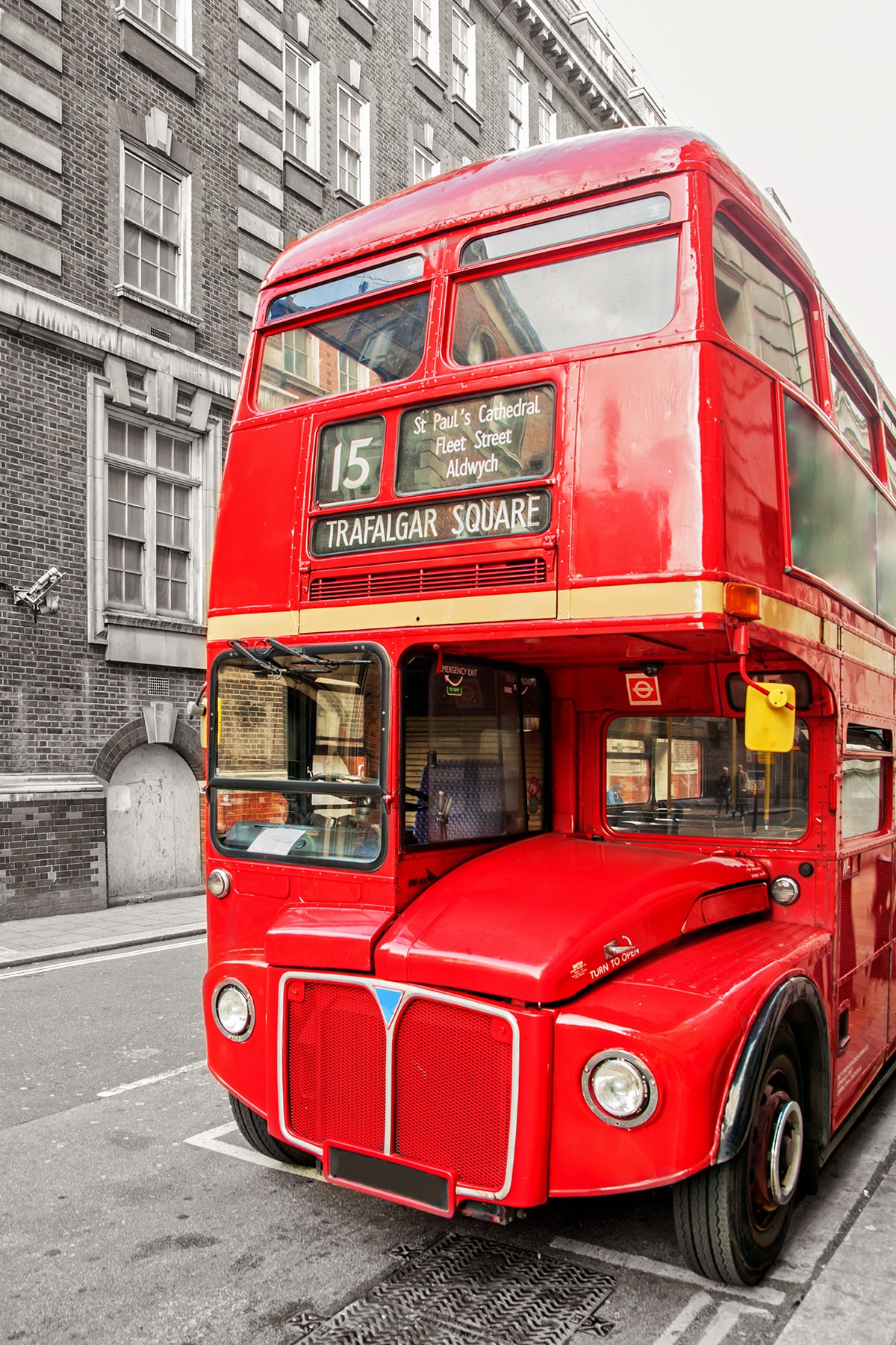 Bus rosso londinese