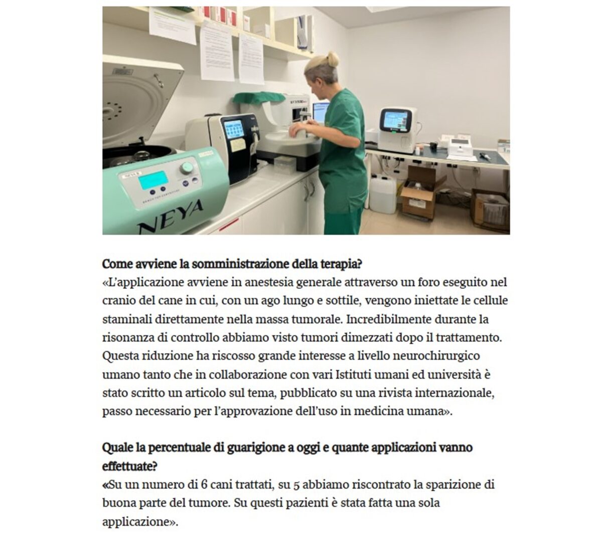 intervista offer zeira su corriere della sera